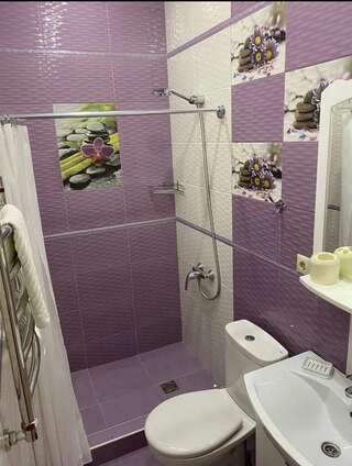 Гостиница Каллисто Адлер Двухместный номер с 1 кроватью и собственной ванной комнатой-5